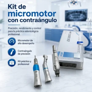 KIT de Micromotor con Contraángulo KIT DE MICROMOTOR CON CONTRAÁNGULO